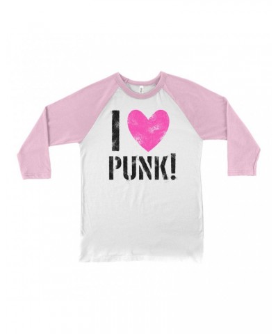 Music Life 3/4 Sleeve Baseball Tee | I Heart Punk Shirt $7.17 Shirts