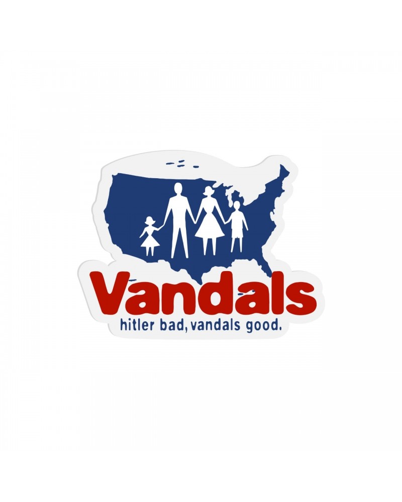 The Vandals Hitler Bad Vandals Good (Window Decal) $13.36 Accessories