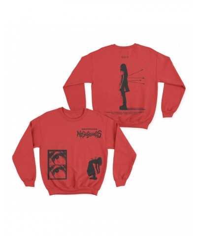 MisterWives Nosebleeds Red Crewneck $5.04 Sweatshirts