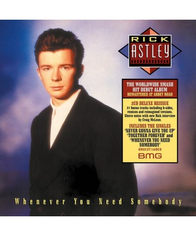 Rick Astley Whenever You Need Somebody CD $19.13 CD