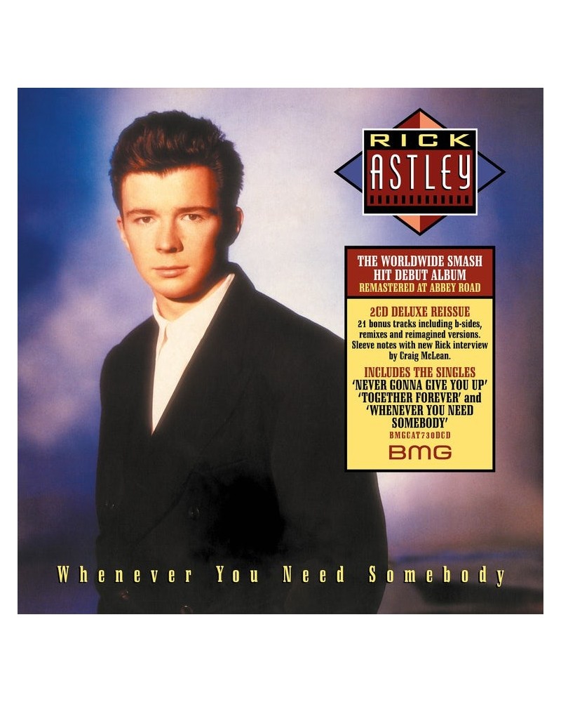 Rick Astley Whenever You Need Somebody CD $19.13 CD