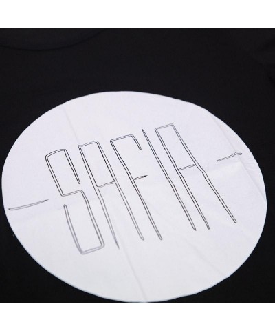 SAFIA Circle tee (Black) $11.35 Shirts