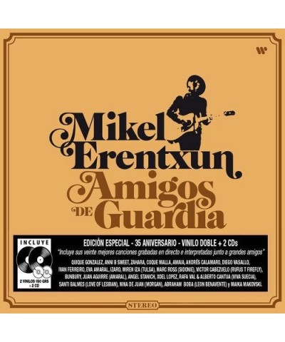 Mikel Erentxun Amigos De Guardia Vinyl Record $7.87 Vinyl