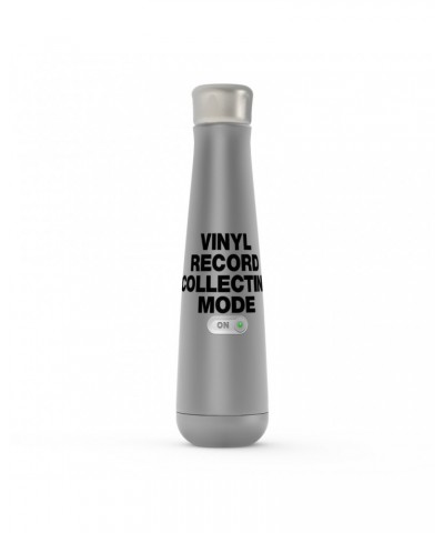 Music Life Water Bottle | Vinyl Record Collecting Mode On Water Bottle $7.59 Drinkware