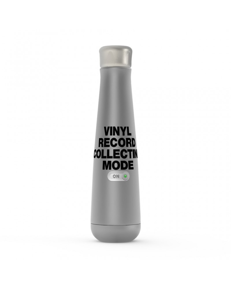 Music Life Water Bottle | Vinyl Record Collecting Mode On Water Bottle $7.59 Drinkware