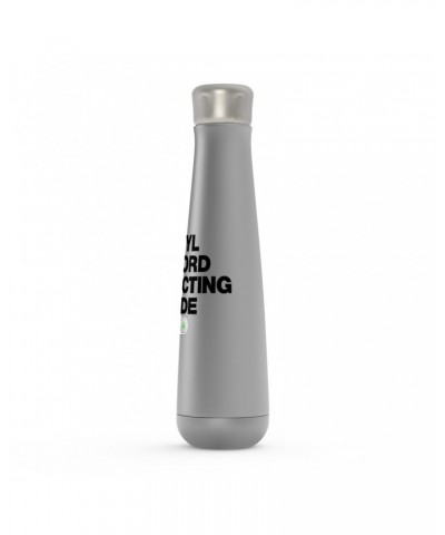 Music Life Water Bottle | Vinyl Record Collecting Mode On Water Bottle $7.59 Drinkware