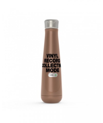 Music Life Water Bottle | Vinyl Record Collecting Mode On Water Bottle $7.59 Drinkware