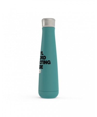 Music Life Water Bottle | Vinyl Record Collecting Mode On Water Bottle $7.59 Drinkware