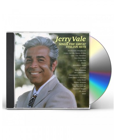 Jerry Vale SINGS THE GREAT ITALIAN HITS CD $14.39 CD