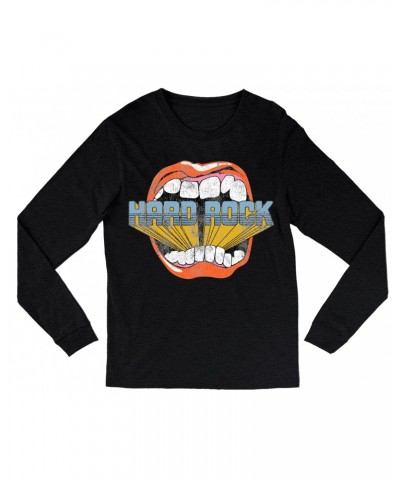 Music Life Long Sleeve Shirt | Hard Rock Bites Shirt $5.76 Shirts