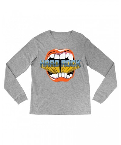 Music Life Long Sleeve Shirt | Hard Rock Bites Shirt $5.76 Shirts