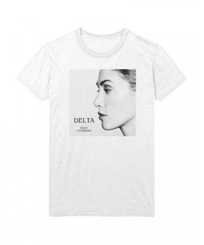 Delta Goodrem Keep Climbing Tee - White $4.75 Shirts