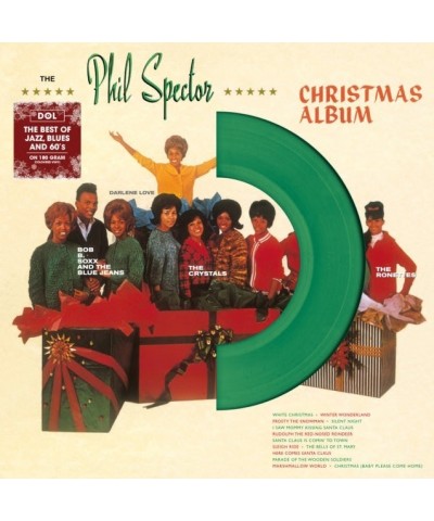 Phil Spector LP Vinyl Record A Christmas Gift For You (Coloured Vinyl) $5.55 Vinyl