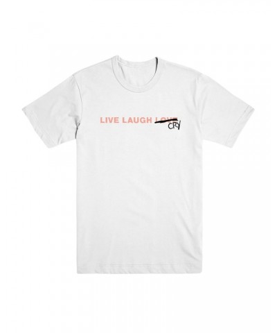 Katy Perry Live Laugh Cry White T-Shirt $7.65 Shirts