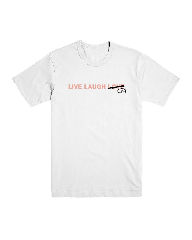 Katy Perry Live Laugh Cry White T-Shirt $7.65 Shirts