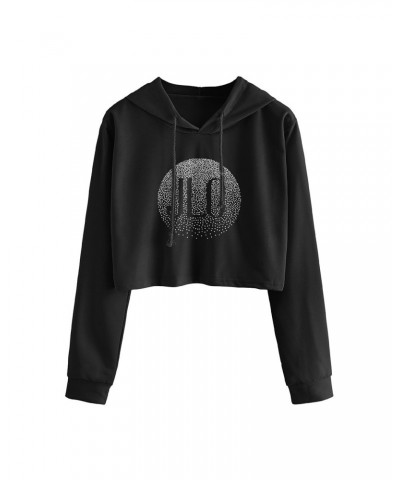 Jennifer Lopez JLO Crop Black Hoodie $11.20 Sweatshirts