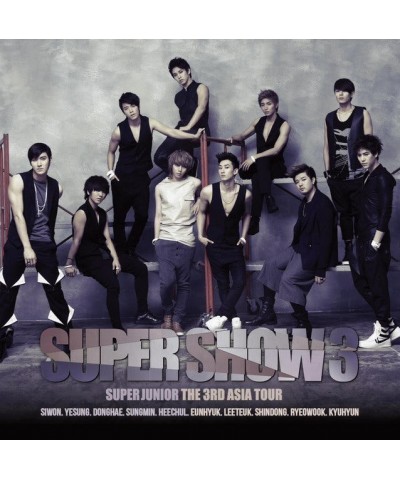 SUPER JUNIOR 3RD ASIA TOUR CONCERT ALBUM: SUPER SHOW 3 CD $6.90 CD