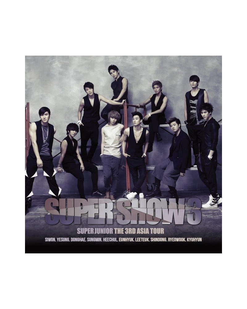 SUPER JUNIOR 3RD ASIA TOUR CONCERT ALBUM: SUPER SHOW 3 CD $6.90 CD