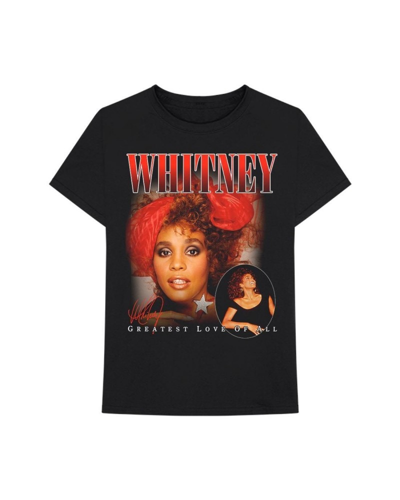 Whitney Houston Greatest Love Black T-Shirt $6.44 Shirts