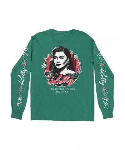 Kelly Clarkson Kelly Christmas Long Sleeve T-Shirt $6.85 Shirts