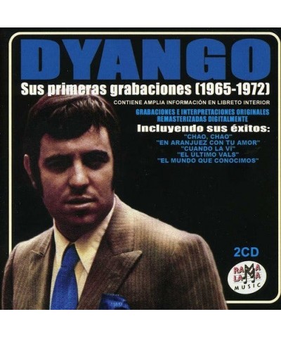 Dyango SUS PRIMERAS GRABACIONES (1965-1972) CD $12.24 CD