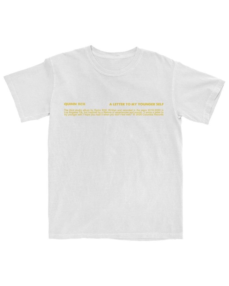 Quinn XCII Album Cover T-Shirt (White) $6.36 Shirts