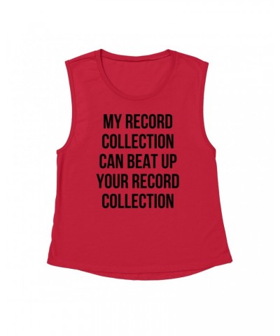 Music Life Muscle Tank | Record Collection Bully Tank Top $8.69 Shirts