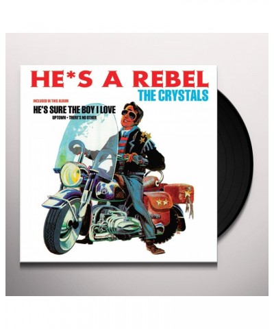 The Crystals He's A Rebel Vinyl Record $9.10 Vinyl