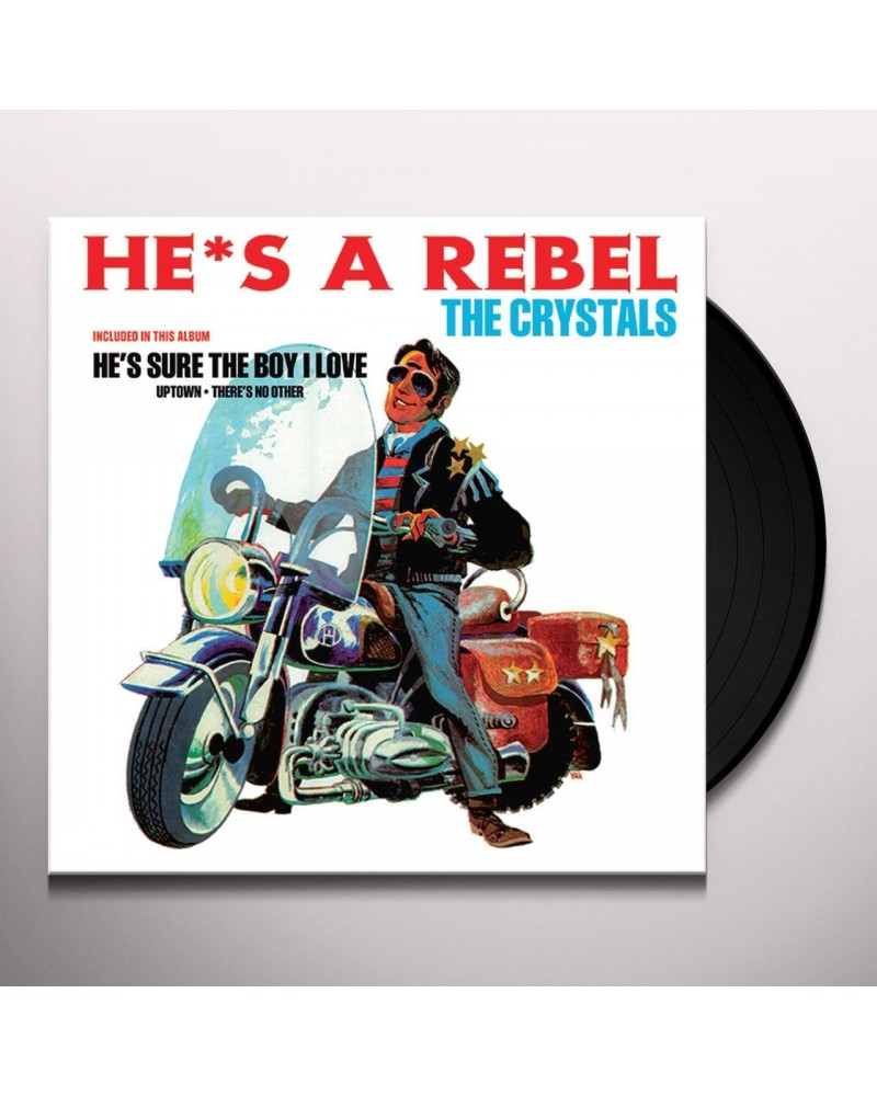 The Crystals He's A Rebel Vinyl Record $9.10 Vinyl