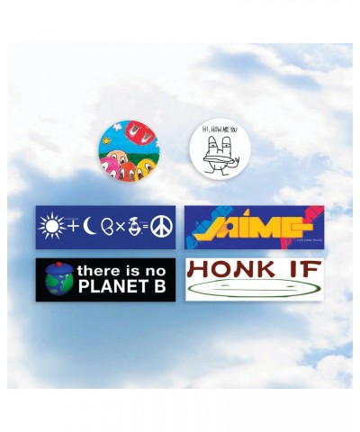 Anamanaguchi Summer Singles 6 Bumper Sticker Set $13.13 Accessories