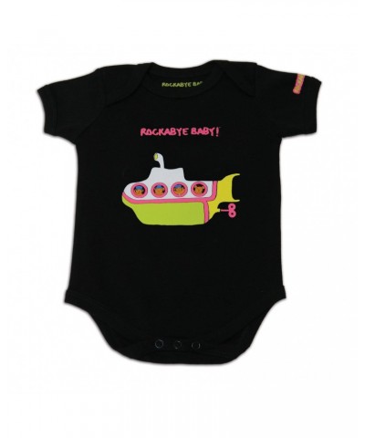 Rockabye Baby! Organic Baby Bodysuit ("More Lullaby Renditions of Beatles" Album Art) $6.07 Kids