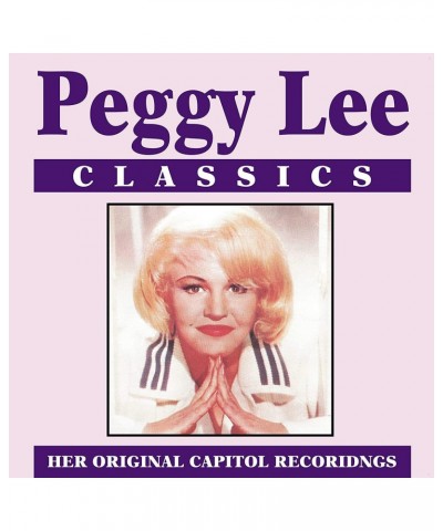 Peggy Lee Classics Vinyl Record $4.72 Vinyl