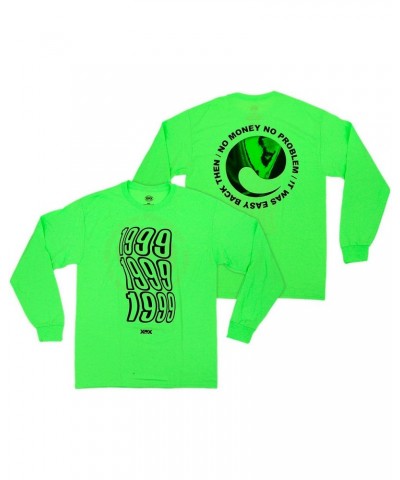 Charli XCX '1999 LOGO' GREEN L/S TEE $9.02 Shirts