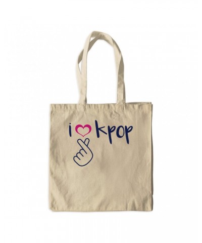 Music Life Canvas Tote Bag | I Heart Kpop Canvas Tote $8.05 Bags