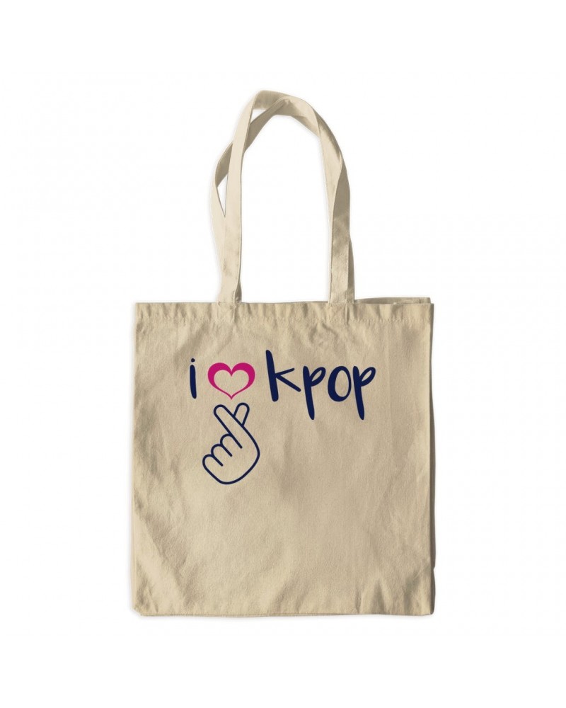 Music Life Canvas Tote Bag | I Heart Kpop Canvas Tote $8.05 Bags