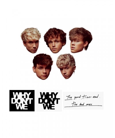 Why Don't We Faces Sticker Pack $29.92 Accessories