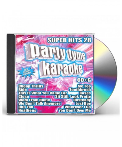 Party Tyme Karaoke Super Hits 28 (16-song CD+G) CD $14.00 CD