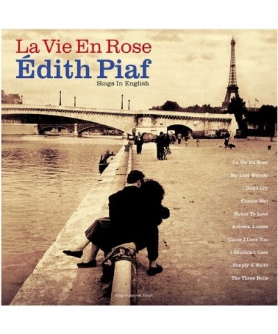 Édith Piaf La Vie En Rose: Edith Piaf Sings In English Vinyl Record $10.10 Vinyl